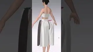 Wait for it... 👀 Digital design made in CLO by Maroulee