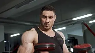 No Copyright Videos -Man Working Out Using Dumbbell - No Copyright Zone
