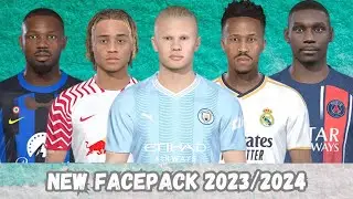 NEW FACEPACK | SEASON 2023-2024 | SIDER | CPK | PES 2018 PC