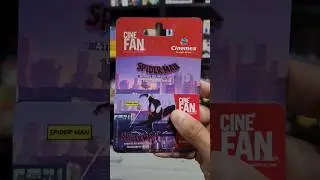 🕷 SPIDERMAN - TARJETA CINEFAN 🕸 Spider-Verso #spiderman #spiderverse #spiderversemovie