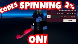 [5 CODES) Using 30 SPINS To Get 2% ONI RACE In Pixel Piece