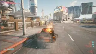 Cyberpunk 2077 Ghost Rider Glitch