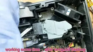 Benq projector working some time  ,  after temp led flashing,lamp error , projector repairing