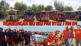 KESERUAN WISATA...! BARENG IBU IBU PKK goes to PANTAI MLIWIS