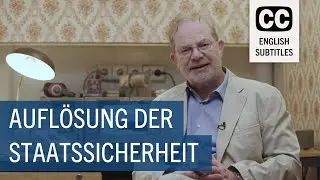 Ask Dr. Wolle – The Dissolution of the Stasi (English Subtitles)