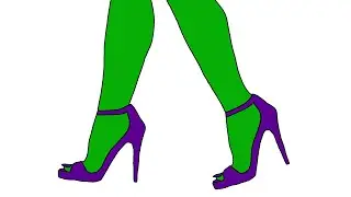 SHEHULK GIANTESS GROWTH FEET POV MOMMY ANIMATION UNAWARE HIGH HEELS CRUSH STOMP WALKING