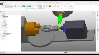 4 axis machine change translucency  in PowerMill
