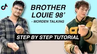 Brother Louie '98 - Modern Talking *EASY DANCE TUTORIAL* (Beginner Friendly)