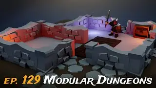 Modular Dungeons in Blender 4.x - Ep. 129