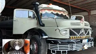 Mercedes-Benz 1924|| water tank ,gear repairing short review ||truck world 3