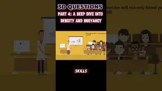 PART 4 : Dive Into Density & Buoyancy | 3-D Questions from Steamspirations #density
