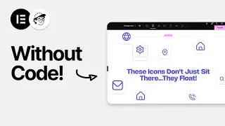 Creating Apple’s Floating Icons with Vertical Scroll Effect in Elementor 🔥