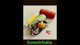 Текстильная брошка. Просто и красиво!