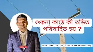 শুকন কাঠে কী আধান থাকে না? Electric charge in insulator?
