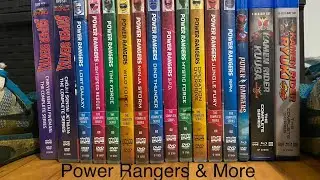 My Tokusatsu DVD/Blu-ray Collection as of March 2025