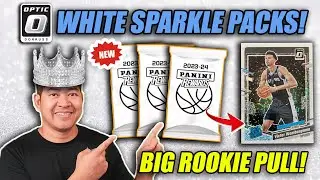 *NEW* 2023-24 Optic Basketball White Sparkle Packs - BIG ROOKIE PULL!
