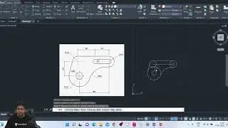 AutoCAD 2D Practice Drawing Exercise 2  for Beginners | Autocad 2023 | Study Material |