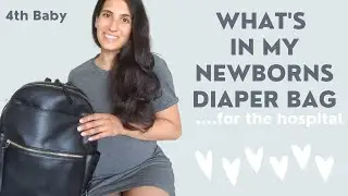 What's In My Newborns Diaper Bag For The Hospital | #4thbaby #minimalistmom