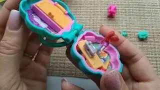 Обзор компактных игровых наборов Polly Pocket. Замечательный подарок для девочек.