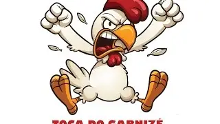 Não mexa com meu pinto - Angry chicken - Garnizé protege seus filhotes