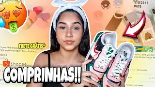 COMPRINHAS DA SHOPEE!!! *muito barato + frete grátis* 🛒🇧🇷