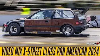 Video MIX X-Street Class at Pan American Nationals 2024 Maple Grove Raceway | PalfiebruTV