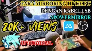 CARA MIRRORING HP KE LAPTOP MENGGUNAKAN KABEL - Apowermirror