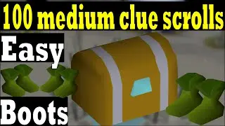 Ranger Boots Pls OSRS | Medium clues are easy!