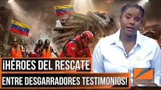 Dominican rescuers save lives in Venezuela and we hear from victims of this tragedy