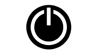 Simple Python Turtle Graphic and Code: Power Symbol