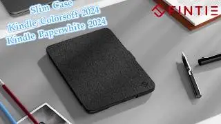 Fintie Case for Kindle Colorsoft/Kindle Paperwhite 2024 - Slim, Lightweight, Durable - Try It!