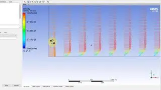 Flat Plate Laminar Boundary Layer Using Ansys Workbench — Plot Velocity Vectors and Contours