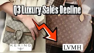 Worse than Expected Sales Drop in Q3 2024 | Gucci in trouble⁉️ LVMH the worst ‼️ Hermes❔