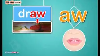 Learn to Read | Digraph /au, aw/ Sound *Phonics for Kids*