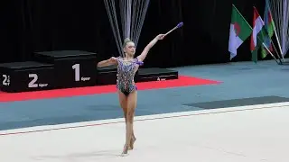 Gimnastyka artystyczna: Gdynia Rhythmic Stars 2022 - Finał maczugi (juniorki)