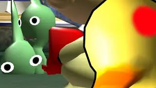 Pikmin Water Tennis Practice for a Duck Head (Pikmin 1^2)