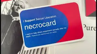 Necrocard by Stewart Home (1999)