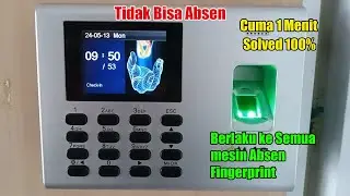Cara Mengatasi mesin absensi Tidak Bisa Absen Karena Full Memory