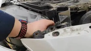 установка фар на мазду 6