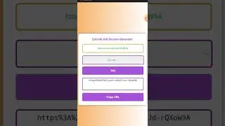 Encode and Decode Generator Tool Preview Only HTML CSS JavaScript 