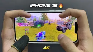 iPhone 13 HANDCAM 🔥/ HDR+Extreme PUBG Gaming Test 😍/ NEW Update Livik Gameplay!