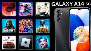 GALAXY A14 5G - Free Fire, Call of Duty, eFootball 2023, Genshin Impact, Roblox, Wild Rift, PUBG e +