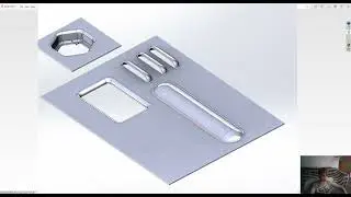 Использование стандартных элементов Design Library в SolidWorks и создание своих