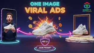 Turn Any Product Image Into 60s Viral AI UGC & CGI Ads | 7 Prompts Tutorial