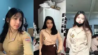 Kumpulan Joget Tiktok - Cewek SMA Seragam Pramuka