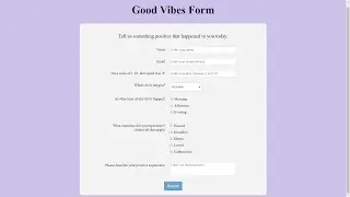 How to Create Form Using HTML & CSS