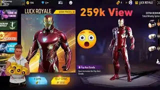 New Event freefire ||Luck Royal Spin Rewards 🤩💎 #shorts