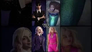 Wednesday VS Ariel VS Enid VS Barbie 