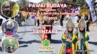 Pawai Budaya peringatan HUT RI ke 78 & Bersih desa Sumberoto Bersama| TWINZARA & MINesa