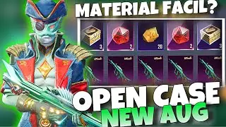 OPEN CASE NOVA AUG NO PUBG MOBILE | CAIXA BOA DE MATERIAL?